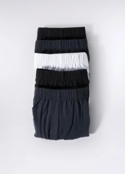 5 pack boxer in cotone uomo