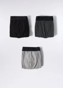 3 pack boxer in jersey di cotone uomo