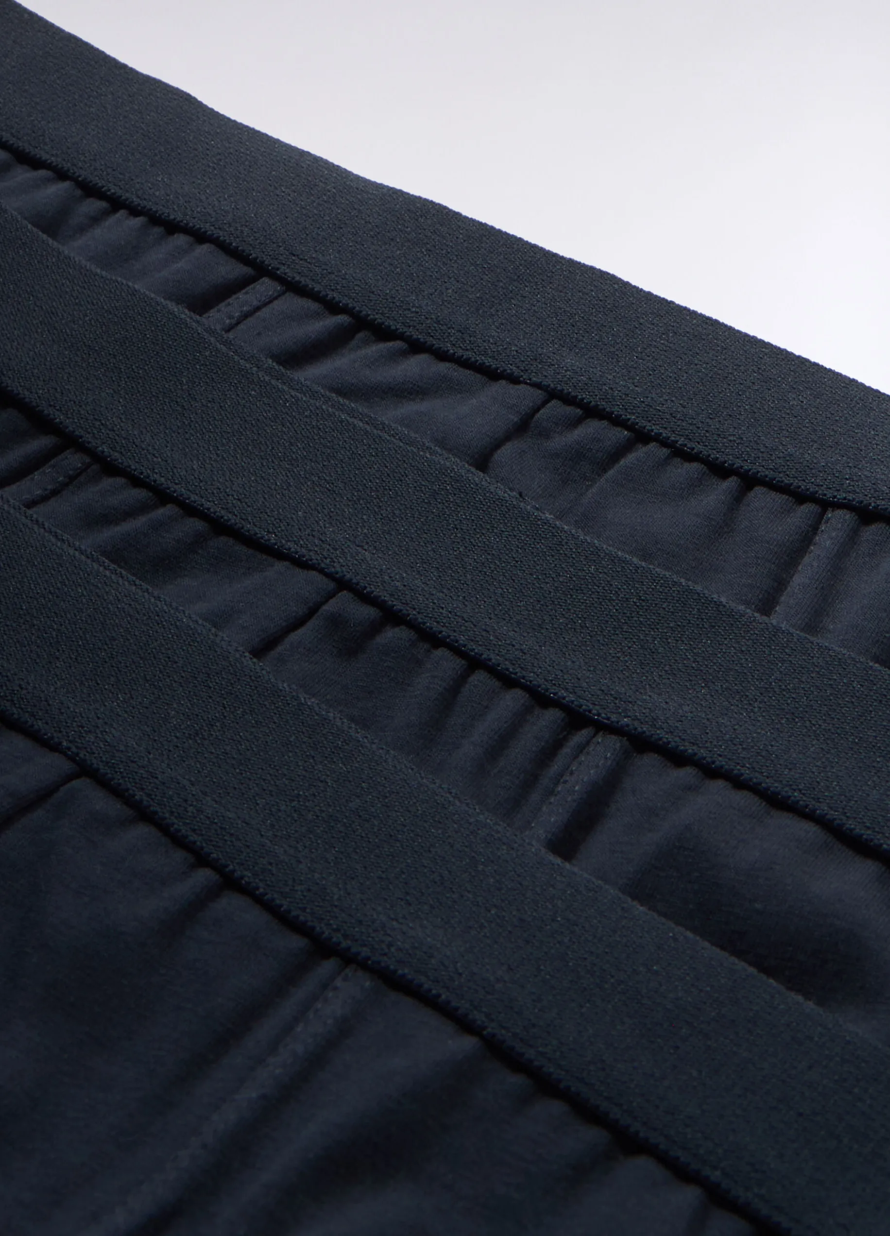 3 pack boxer tinta unita in cotone stretch uomo