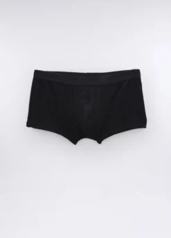 3 pack boxer tinta unita in cotone stretch uomo