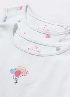 Pack 2 boy in puro cotone neonata