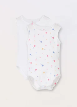 Pack 2 boy in puro cotone neonata