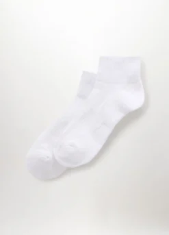 5 pack calze alla caviglia in misto cotone uomo