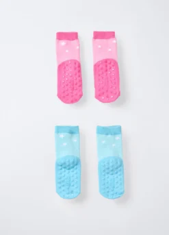 Pack 2 calze antiscivolo Disney in spugna misto cotone