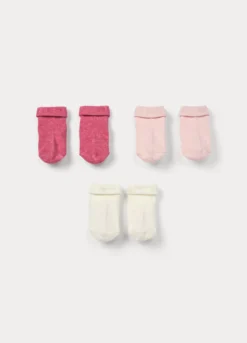 Pack 3 calze antiscivolo misto cotone stretch