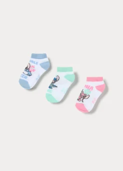 Pack 3 calze corte Disney misto cotone