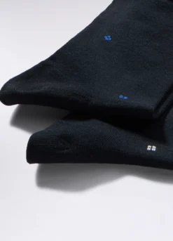 2 pack calze corte in cotone stretch uomo