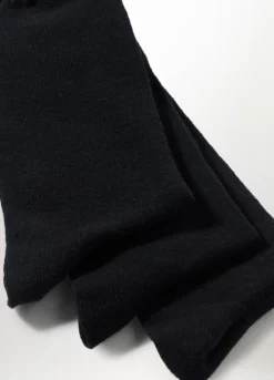 3 pack calze corte in cotone stretch uomo
