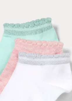 Pack 5 calze corte in cotone stretch