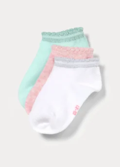 Pack 5 calze corte in cotone stretch