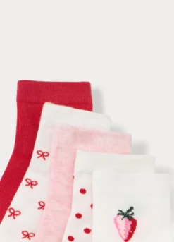 Pack 5 calze corte in cotone stretch