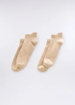 Pack 5 calze corte in microfibra donna