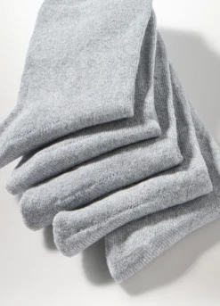 5 pack calze corte in misto cotone uomo