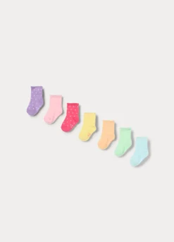 Pack 7 calze corte misto cotone