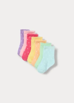 Pack 7 calze corte misto cotone