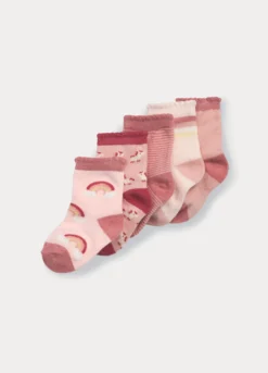 Pack 5 calze corte misto cotone