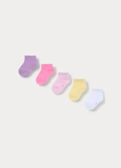 Pack 5 calze corte misto cotone