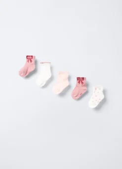 Pack 5 calze corte misto cotone stretch