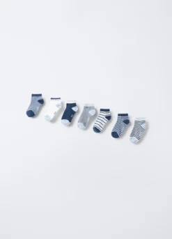 Pack 5 calze corte misto cotone stretch