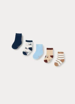 Pack 5 calze corte misto cotone