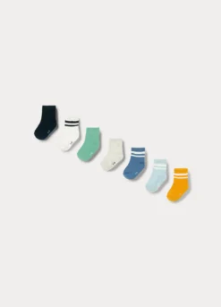 Pack 7 calze corte misto cotone