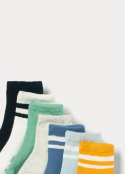 Pack 7 calze corte misto cotone