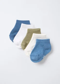 Pack 5 calze corte misto cotone