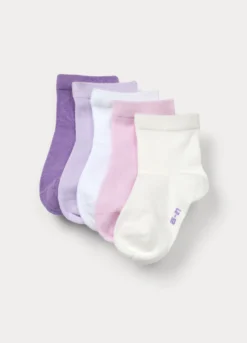Pack 5 calze corte misto cotone