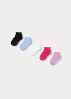 Pack 5 calze corte misto cotone