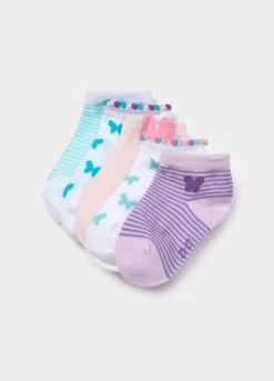 Pack 5 calze corte misto cotone