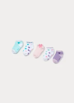 Pack 5 calze corte misto cotone