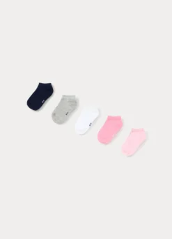 Pack 5 calze corte misto cotone
