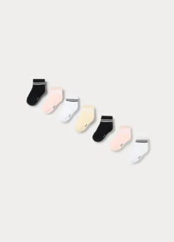 Pack 7 calze corte misto cotone