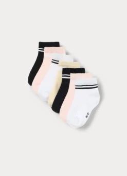 Pack 7 calze corte misto cotone