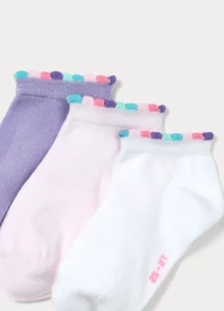 Pack 3 calze corte misto cotone stretch