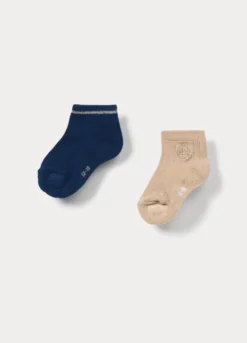 Pack 2 calze in cotone stretch