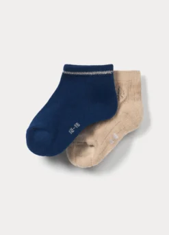 Pack 2 calze in cotone stretch