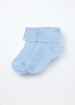 Pack 2 calze misto cotone Made in Italy neonato