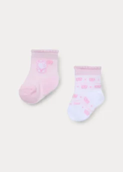 Pack 2 calze misto cotone stretch