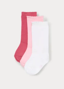 Pack 3 calze misto cotone stretch