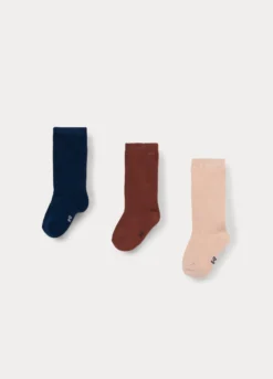 Pack 3 calze misto cotone stretch