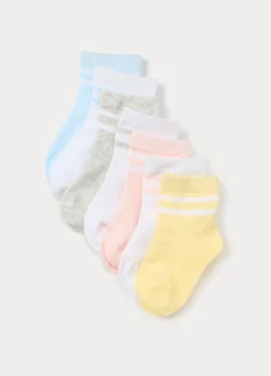 Pack 7 calze misto cotone stretch