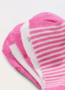 Pack 5 calzini corti in misto cotone stretch