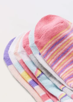 Pack 7 calzini corti in misto cotone stretch