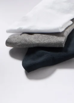 3 pack calzini in cotone stretch uomo