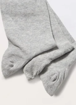 3 pack calzini sneaker in cotone stretch tinta unita