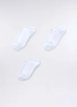 3 pack calzini sportivi in cotone stretch uomo