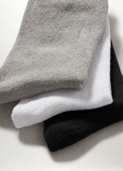 3 pack calzini tennis in misto cotone uomo