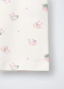Pack 2 canotte in costina di puro cotone bambina