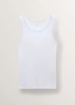 2 pack canotte in cotone a costine uomo